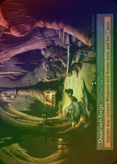 【FOIL】[Site] Dwarven Forge [beta-Elite]